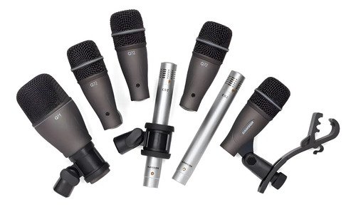 Samson Dk707 Set 7 Microfonos Bateria Overheads Incluidos