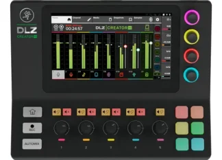Mackie Dlz Creator Xs Consola Sonido Podcast Pantalla Tactil