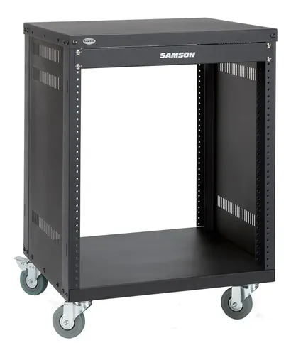 Samson Srk12 Rackera Metalica Con Ruedas 12 Unidades