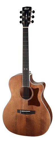 Cort Ga5f Flamed Guitarra Electro Acustica Grand Auditorium