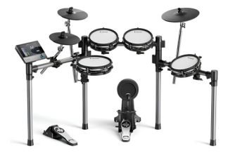 Donner Beat Bateria Electronica 5 Cuerpos 3 Platillos Mesh