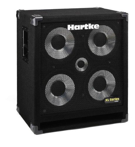 Hartke 4.5xl Caja Para Bajo 4 X 10' + 1 X 5' 400 W Cono Alum Color Negro