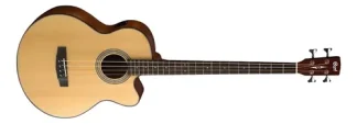 Cort Sjb5f Bajo Electro Acustico 4 Cuerdas Corte Eq Fishman