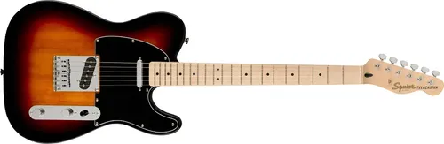 Squier Affinity Telecaster Maple Pickguard Negro