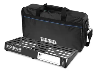 Warwick Tres 3.1 Pedalboard 51 X 23 Pedales Con Funda Negro