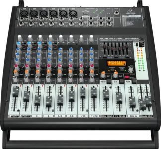 Consola Potenciada Behringer Pmp500 12 Canales 500w Efecto