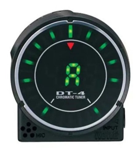 Afinador Cromático Estroboscópico Korg Dt-4 Guitarra Acústica Y Eléctrica