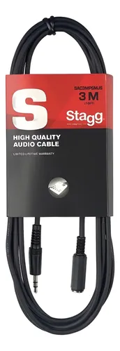 Stagg Cable Prologandor Mini Plug Estereo 3 Metros