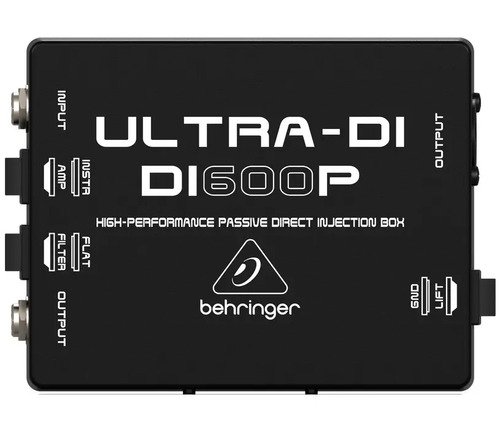 Behringer Di600p Caja Directa Pasiva