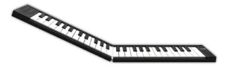 Blackstar Carry On Fp49t Piano Plegable 49 Teclas Sensitivo Color Negro