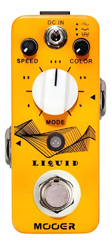 Mooer Liquid Pedal Phaser Analogo Para Guitarra