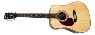 Cort Earth 70 Lh Guitarra Acustica Zurda Con Funda