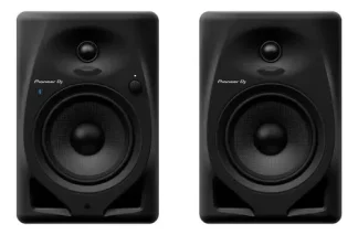 Monitores Bluetooth Pioneer DJ DM-50D-BT 5'' Par Negro 25W