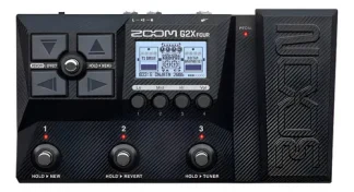 Zoom G2x Four Pedalera Multi Efecto Guitarra Con Pedal