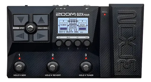 Zoom G2x Four Pedalera Multi Efecto Guitarra Con Pedal
