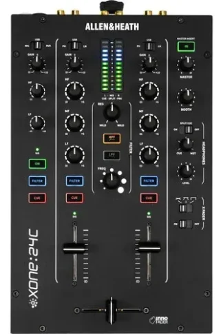 Mixer Dj Allen & Heath Xone 24c Interfaz Usb-c 2+1 Canales