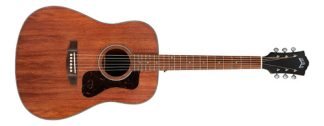 Guitarra Acústica Guild D-320 Dreadnought Caoba 6 Cuerdas Diestro Mahogany Palo De Rosa