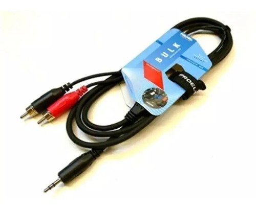 Proel Bulk Cable 2 Rca 1 Mini Plug Stereo 3 Metros