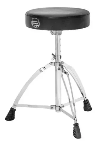 Banco Ligero Para Batería Mapex Modelo T270a Color Negro