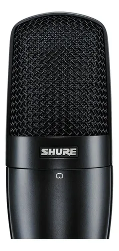 Shure Sm27 Microfono Condenser Cardioide De Membrana Grande Negro