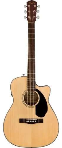 Guitarra Electroacústica Fender Cc-60sce Concert Nogal Color Natural Orientación De La Mano Diestro Walnut
