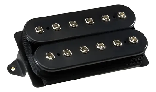 Humbucker Guitarra Eléctrica Dimarzio Titan Dp259 Puente Negro F Spaced