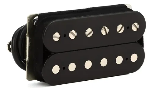 Humbucker Dimarzio Dp255 Puente Guitarra Eléctrica Negro F Spaced