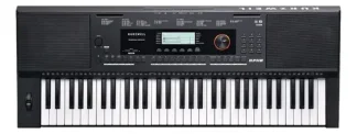 Teclado Sensitivo Kurzweil Kp110 5 Octavas 61 Teclas Color Negro