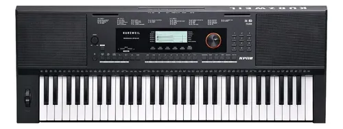 Teclado Sensitivo Kurzweil Kp110 5 Octavas 61 Teclas Color Negro