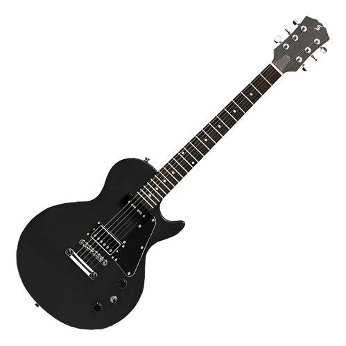 Guitarra Electrica Stagg Selhb90blk Les Paul P90 Diestro Negro
