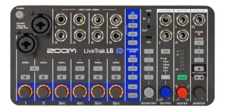 Zoom L6 Mixer Digital 10 Canales Grabacion Multipista