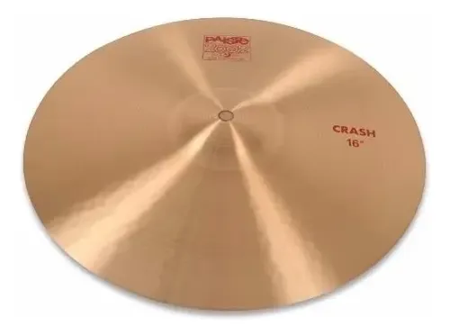 Platillo Crash 16 Paiste 2002 Batería Sonido Versátil