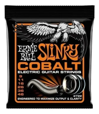 Encordado Ernie Ball Guitarra Eléctrica Cobalt P02722 09-46