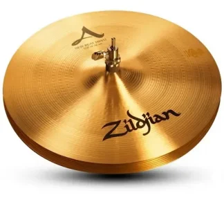 Platillo Zildjian A0133 Avedis Hi Hat New Beat 14 Pulgadas Diámetro 14 In Dorado