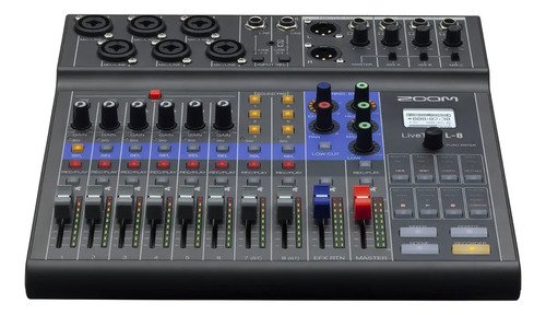 Consola Digital Zoom Pro L-8 Con Grabacion Simultanea 8 Ch