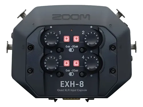 Zoom Exh8 Adaptador Externo Xlr Ts Para H8