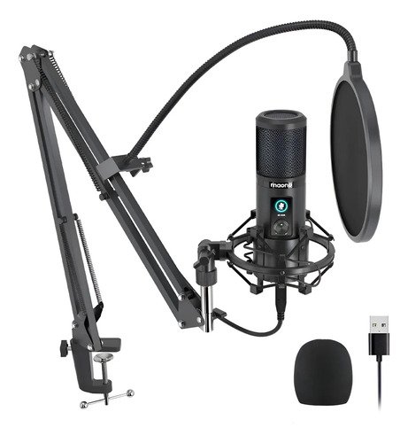 Maono Au Pm421 Microfono Condenser Usb Con Accesorios