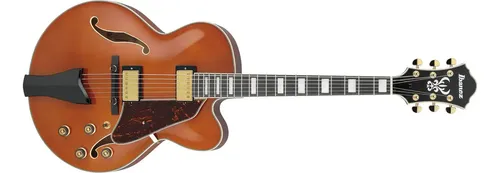 Ibanez Af95 Guitarra Electrica Cuerpo Hueco 22 Trastes Color Dark Amber Material Del Diapasón Ébano Orientación De La Mano Diestro