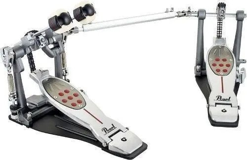 Pearl P2052cl Pedal De Bombo Doble Zurdo Doble Cadena