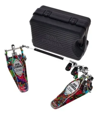 Pedal Doble Bombo Tama Iron Cobra Power Glide Cadena 50 Aniversario