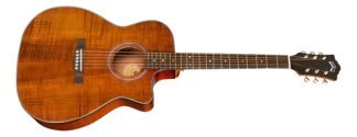 Guild Om260ce Deluxe Blackwood Guitarra Electro Acustica
