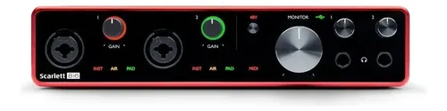 Interfaz De Audio Focusrite Scarlett 8i6 3.ª Gen