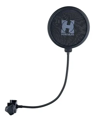Hercules Mh200b Pop Filter Doble Capa Ideal Estudio