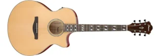 Ibanez Ae170 Guitarra Electro Acustica Tapa Solida Flamed