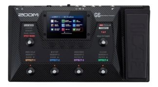 Pedal De Efecto Zoom G6 Negro