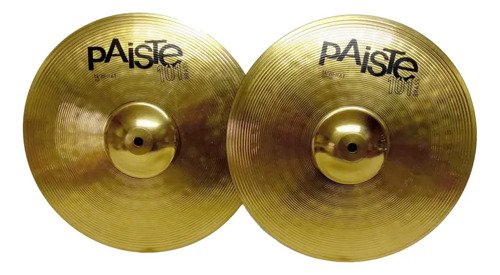 Hi-hat Paiste 101 De 14 Natural Peso Medio