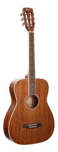 Guitarra Electroacústica Cort Af590mfop Concert 6 Cuerdas Acero Fishman