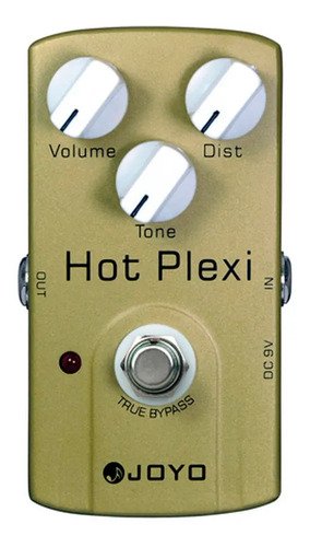 Joyo Jf32 Hot Plexi Pedal De Distorsion True By Pass Lemon Drop