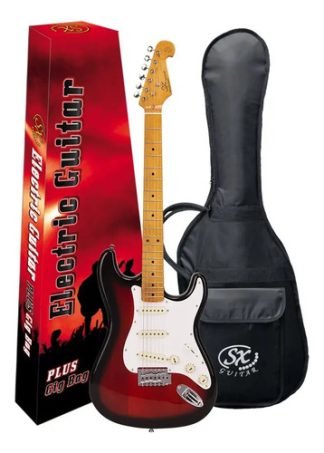 Sx Sst57 Guitarra Electrica Stratocaster Con Funda