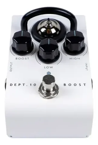 Pedal Boost Valvular Blackstar Dept 10 Para Guitarra Eléctrica Blanco
